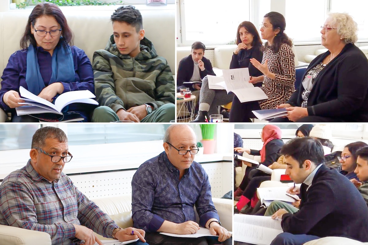 Le « Café des langues » proposé par les bahá’ís de Vienne donne l’occasion aux participants d’avoir des conversations entre eux sur des thèmes tels que l’égalité des femmes et des hommes et l’unité essentielle de l’humanité. Grâce à ces discussions, des personnes de religions différentes ont pu trouver un terrain d’entente et transcender les différences.