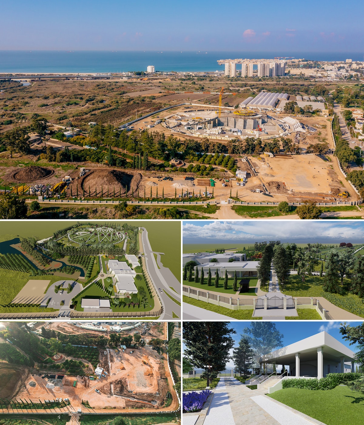 Les travaux du centre des visiteurs d’Acre ont commencé. Il accueillera les pèlerins et les visiteurs du mausolée de ‘Abdu’l-Bahá et du jardin de Riḍván