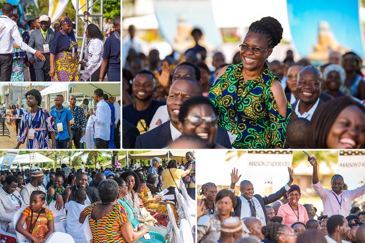Des personnes de tous horizons se sont réunies pour marquer l’inauguration de la maison d’adoration bahá’íe nationale en RDC.