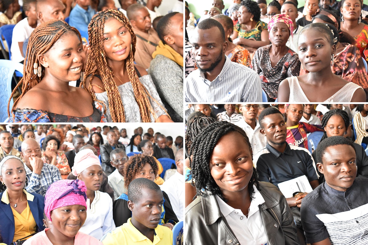 Des communautés de toute la RDC se sont rassemblées pour suivre en direct la cérémonie d’inauguration.