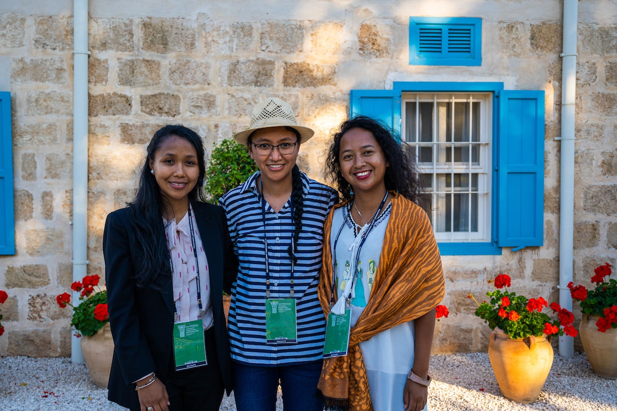 Des délégués de Madagascar au manoir de Mazra’ih.