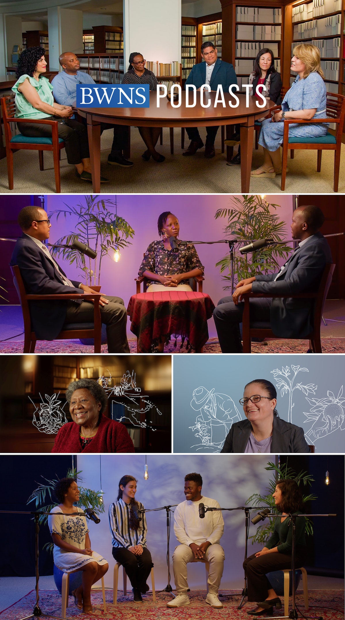 Le News Service a présenté deux nouvelles séries de podcasts vidéo, une intitulée Entretiens, et l’autre intitulée Aperçus du terrain. Les épisodes de ces podcast explorent les initiatives d’éducation morale et spirituelle dans les communautés du monde entier, les initiatives d’action sociale émergentes en Papouasie-Nouvelle-Guinée, et les initiatives agricoles de FUNDAEC, une organisation d’inspiration bahá’íe, en Colombie.