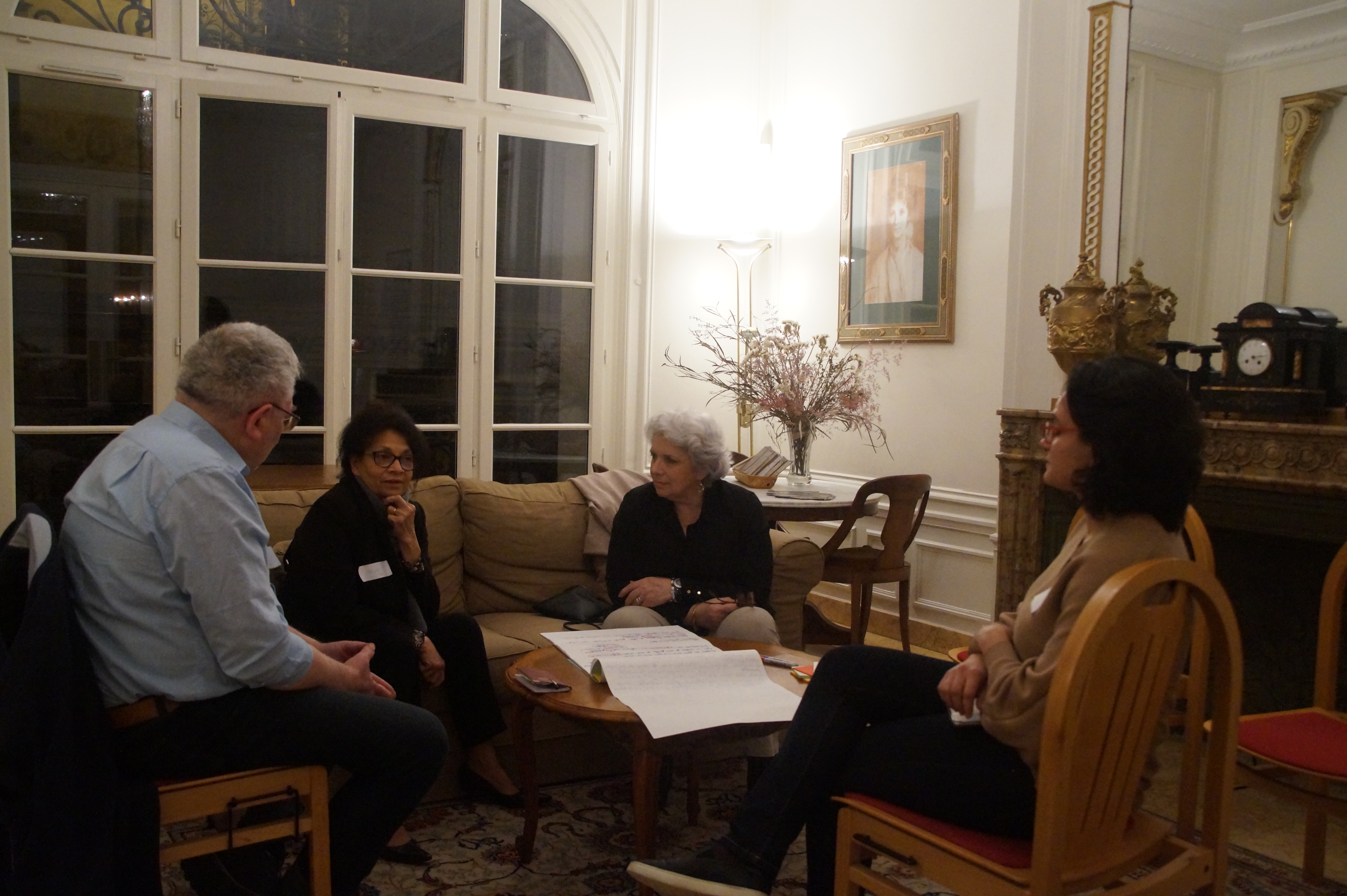 Participants d’un groupe de travail.