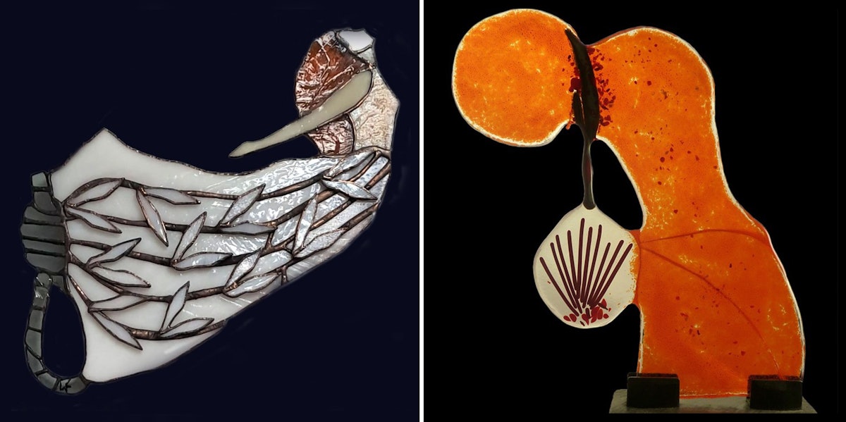 Œuvre d’art en céramique de France à la mémoire des 10 femmes bahá’íes de Chiraz.